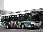 人気TVアニメ『ヤマノススメ』ラッピングバスを運行！