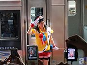 【マチ★アソビvol.12】イベントの開催に合わせて徳井青空さんが徳島駅の1日駅長に就任! イベントの様子を速報レポート