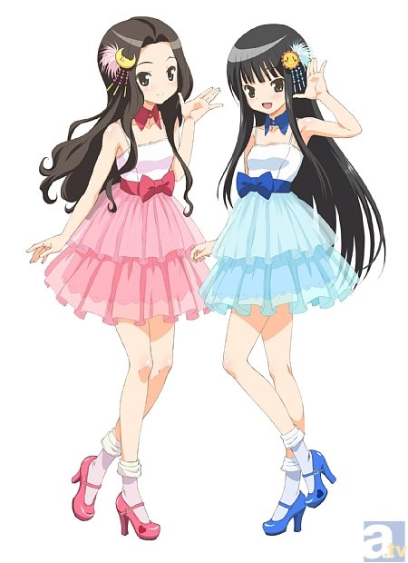 ▲ClariS（原画：守岡英行 仕上：アニメッシュ<br>フィニッシュ：シャフト）