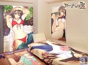イラストレーターのTonyさんが痛カーテンブランド「カーテン魂」とコラボレーション! 美少女が描かれたのれんやシーツら4種のアイテムが明日から期間限定販売!