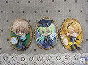 ムービックから新ブランド「DECO☆RICH」誕生!『AMNESIA』『DIABOLIK LOVERS』のキャラクターたちが、かわいい半立体ブローチになって登場!!