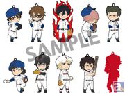 ホビーストック企画商品「ぴくりる! ダイヤのA トレーディングストラップ 二回戦」、マルチクロス(9種)、グラス(2種)、携帯ストラップ(9種)予約受付開始!