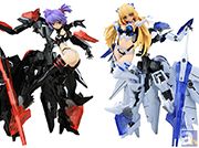 アニメ『武装神姫』より人気の姉妹神姫「アイネス」「レーネ」のフィギュアが二ヶ月連続でリリース!