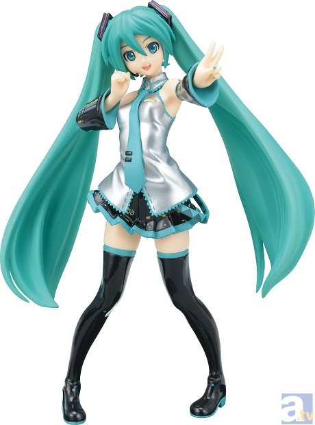 初音ミク」プレミアムフィギュアがクレーンゲームに登場