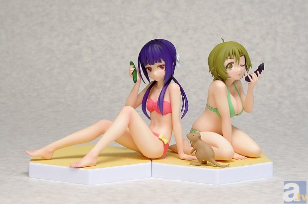 テレビアニメ『のうりん』木下林檎＆中沢農のフィギュアが登場