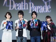 前野智昭さん、瀬戸麻沙美さん、大久保瑠美さんに加え、立川譲監督も登壇! 2015年冬アニメ『デス・パレード』先行上映会レポート