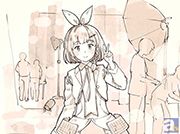竹達彩奈さんがCVを務める、NOVELiDOL・文野はじめの日常を垣間見れるボイス&スナップ企画好評配信中
