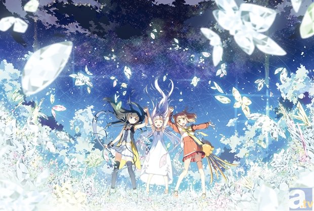 『ガラスの花と壊す世界』キービジュ第2弾・キャラ設定画が到着