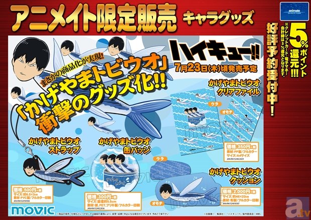 衝撃 ！　『ハイキュー!!』の影山飛雄がトビウオと合体！