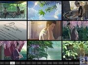 新海誠監督作品の画集アプリ第4弾! 大ヒット作『言の葉の庭』のストーリー画集アプリがリリース