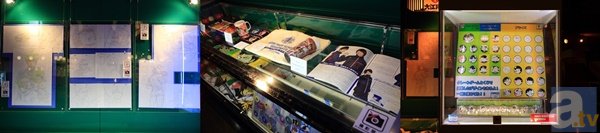 ▲なかなか見れないアニメの原画やグッズ、プライズの展示コーナーも。こちらは撮影禁止なので、しっかり目に焼き付けましょう！