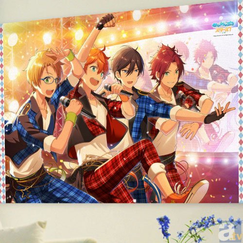 <b>▲『あんさんぶるスターズ！』Trickstar カーテン＆タッセル</b>