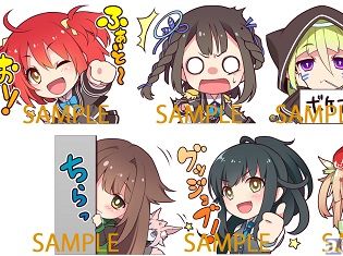 祝アニメ化! 『アンジュ・ヴィエルジュ ~第2風紀委員 ガールズバトル~』のLINEスタンプが発売!