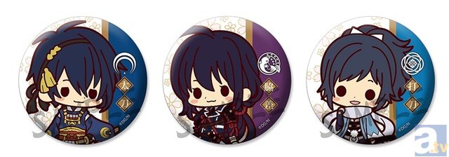 刀剣乱舞トレーディングタイプ缶バッジが2ヵ月連続発売決定！