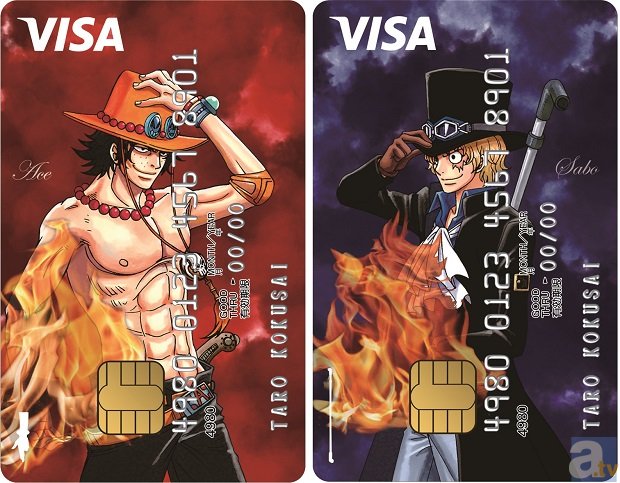 ONE PIECE VISA CARD」にサボとエースが追加！ | アニメイトタイムズ