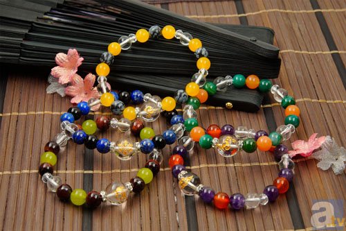 <b>▲数珠ブレスレット</b>