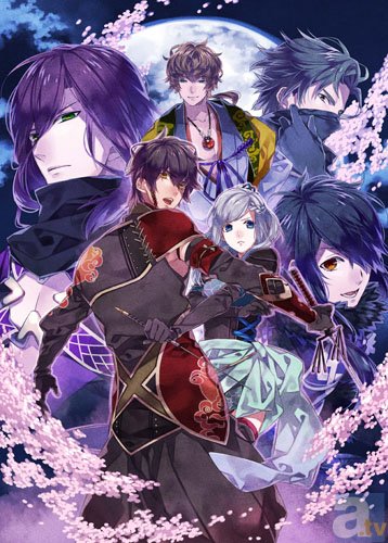 百花百狼 　戦国忍法帖　ブロマイド　6種セット アニメイトにて『百花百狼 ～戦国忍法帖～』キャンペーン開催