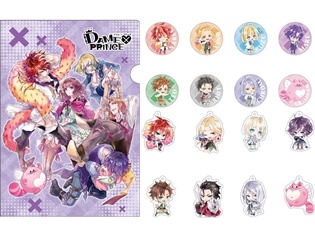 アプリ配信にあわせ、『DAME×PRINCE』グッズが4月上旬よりアニメイトで登場!