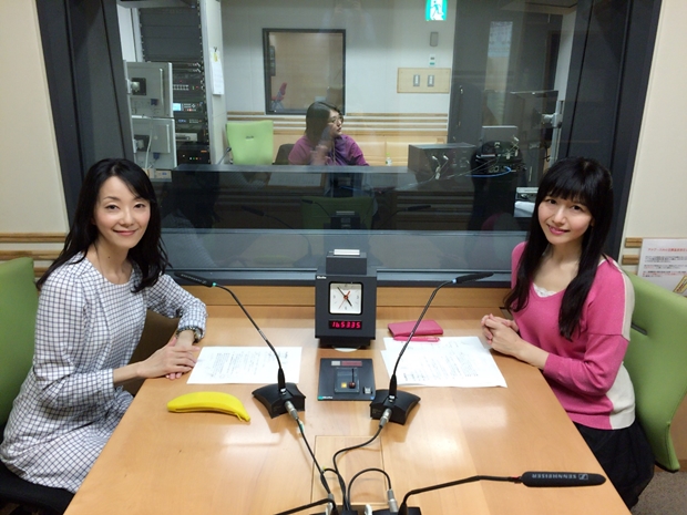井上さんと田中さんの「文芸あねもねR」ラジオ番組がスタート