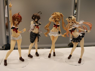 『艦これ』『デレマス』の人気キャラクターたちが大集合! ディーラーブースの美少女フィギュアをご紹介!【ワンフェス2016夏】