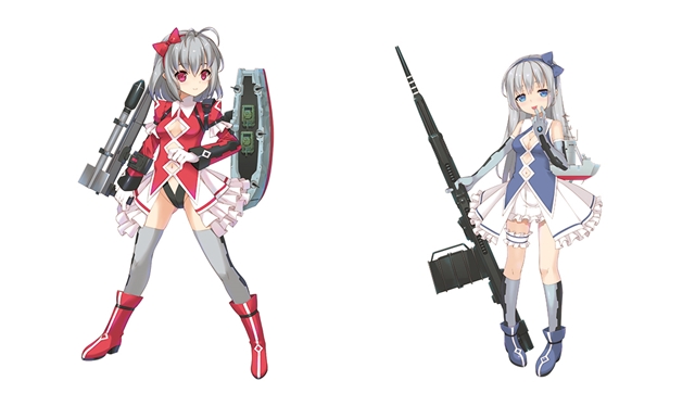 ▲徳井さん演じる、中型揚陸艦LSM（R）【左】、中型揚陸艦LSM-1【右】