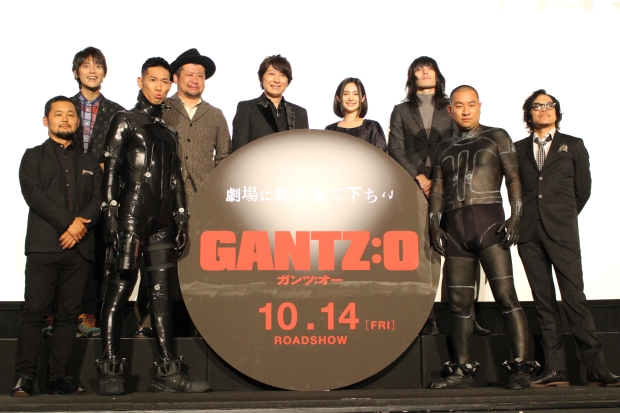 小野大輔さんら登壇 映画 Gantz O 完成披露上映会レポ アニメイトタイムズ