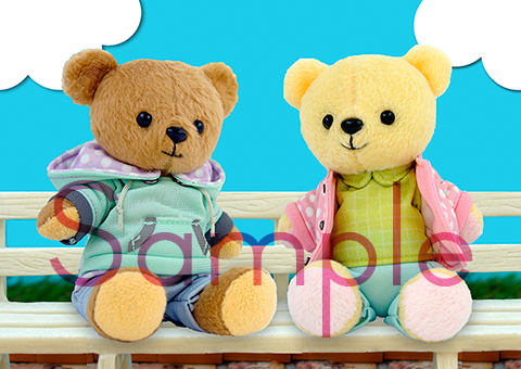 ▲「酷くしないで」×くまめいと(眠傘&沖野セット)