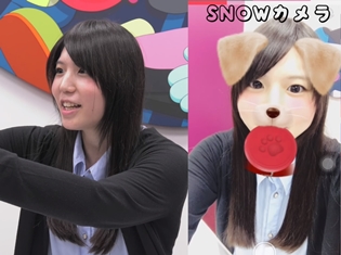 【もりちゃれ】キャピッ☆と可愛らしく再生数を伸ばそう! 森永さんがSNOWにチャレンジ!