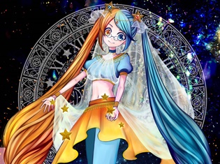 声優兼イラストレーターの川上千尋さんが『星座少女』のイラストアイディアをTwitterで募集!