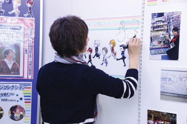 羽多野渉さんが思うアニメイト横浜で開催中のミュージアムの見所は