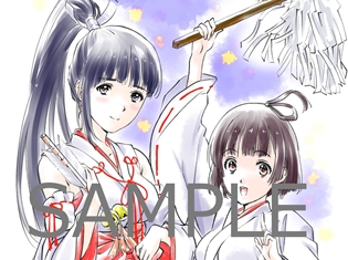 巫女姿の無名&菖蒲が年賀ハガキに! 劇場版『甲鉄城のカバネリ』総集編 3が日の来場者限定特典が公開!