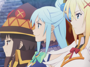 TVアニメ『この素晴らしい世界に祝福を!2』第1話より先行場面カット到着!2期スタート早々にカズマの命は風前の灯火!?