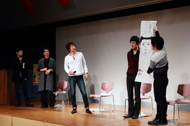 中でも長江さんは力作の聖徳太子イラストを披露することに。それを見た西山さんがスッと横に立つことで完成した“ダブル太子”には観客も爆笑。