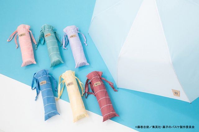 黒子のバスケ コラボ折りたたみ傘が全7モデルで登場 アニメイトタイムズ