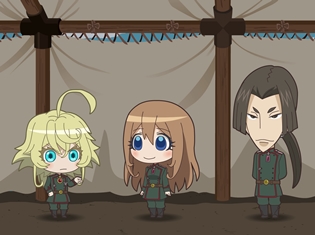 TVアニメ『幼女戦記』のミニアニメ「ようじょしぇんき」第7話が公開! 『オーバーロード』との合同展示が池袋マルイに期間限定オープン