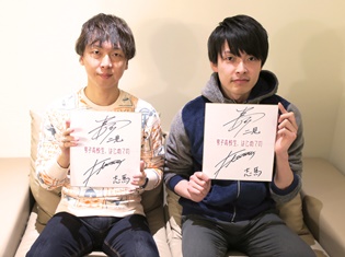 恋人になって変化したこと――大人気BLCD『男子高校生、はじめての』録り下ろしドラマ立花慎之介さん・田丸篤志さんインタビュー