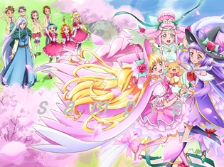 『魔法つかいプリキュア!』Blu-ray第4巻の描き下ろしジャケット公開! 法人オリジナル特典&全巻購入特典のイラスト色紙も解禁