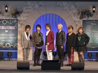 前野智昭さん、諏訪部順一さん、柿原徹也さん、森久保祥太郎さん、平川大輔さんが登壇! 『Code:Realize』初の単独イベントをレポート!