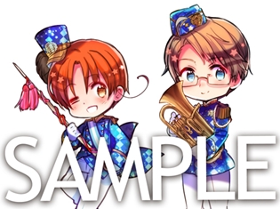 「ヘタリア キャラクターソングCD The BEST Vol.1」より、イタリア&アメリカの描き下ろしジャケットイラスト公開