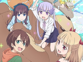 7月放送開始のTVアニメ『NEW GAME!!』OP&ED主題歌情報が公開! 第1期に引き続き、青葉、ひふみ、はじめ、ゆんの4人が担当!