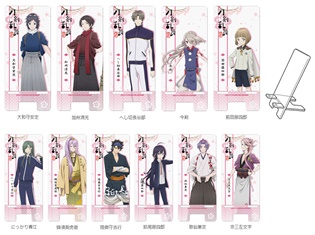 TVアニメ『刀剣乱舞-花丸-』のキャラクターをプリントしたスマホスタンドが新登場! 大和守安定、加州清光などラインナップは47種類!