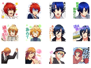 6th STAGEの開催が迫る『うたの☆プリンスさまっ♪』より、LINEスタンプ第5弾が発売中!