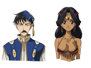 TVアニメ『将国のアルタイル』イブラヒム役に佐藤拓也さん、シャラ役に日笠陽子さんの出演が決定!