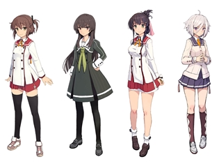 オリジナルアニメ『刀使ノ巫女(とじのみこ)』しずまよしのり氏がキャラクター原案を務めた、登場キャラ4人を大紹介