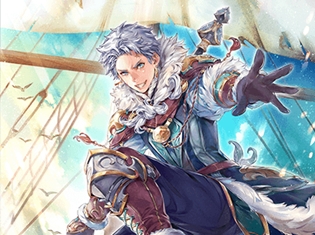 『オルタンシア・サーガ -蒼の騎士団-』北方最強の槍使いスレヴィ(CV:中村悠一)が登場! イラスト&ゲーム画面を先行公開