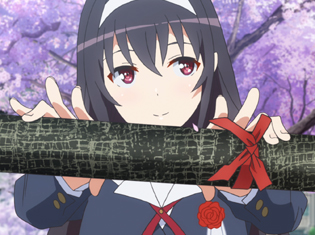 TVアニメ『冴えない彼女の育てかた♭』第9話より場面カット到着!詩羽に新作ゲームの企画書を見せる倫也だったが……