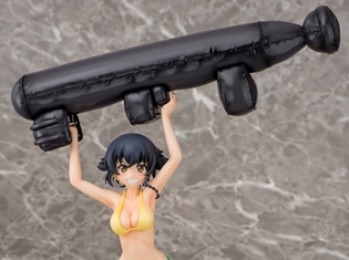 『ガールズ&パンツァー 劇場版』よりアンツィオ高校の副隊長、「ペパロニ」の水着姿を1/7スケールで立体化!