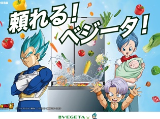 冷凍冷蔵庫VEGETA(べジータ)×べジータコラボ企画が実施! 旬の野菜+果物セットや、オリジナルベジータグッズが当たるキャンペーン