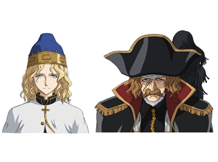 夏アニメ『将国のアルタイル』小野大輔さん・山路和弘さんが出演決定! 2人が演じるキャラのビジュアルも公開