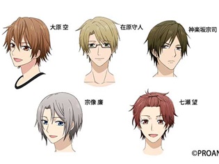 秋アニメ『TSUKIPRO THE ANIMATION』主題歌CD発売&第1話先行上映イベント開催&キャラクター色設定公開!